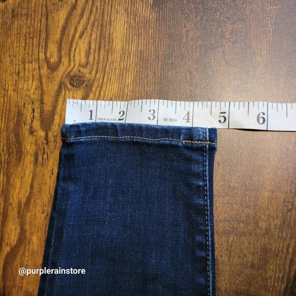 Madewell Jeans Size 27 Skinny 9" High Rise Tummy Control Larkspur Wash F8990 - Picture 12 of 12